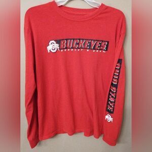 Men's Ohio State shirt medium Long sleeve‎